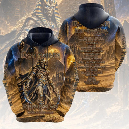 Iron Maiden 2026 World Tour 3D Apparel – HOATT21603