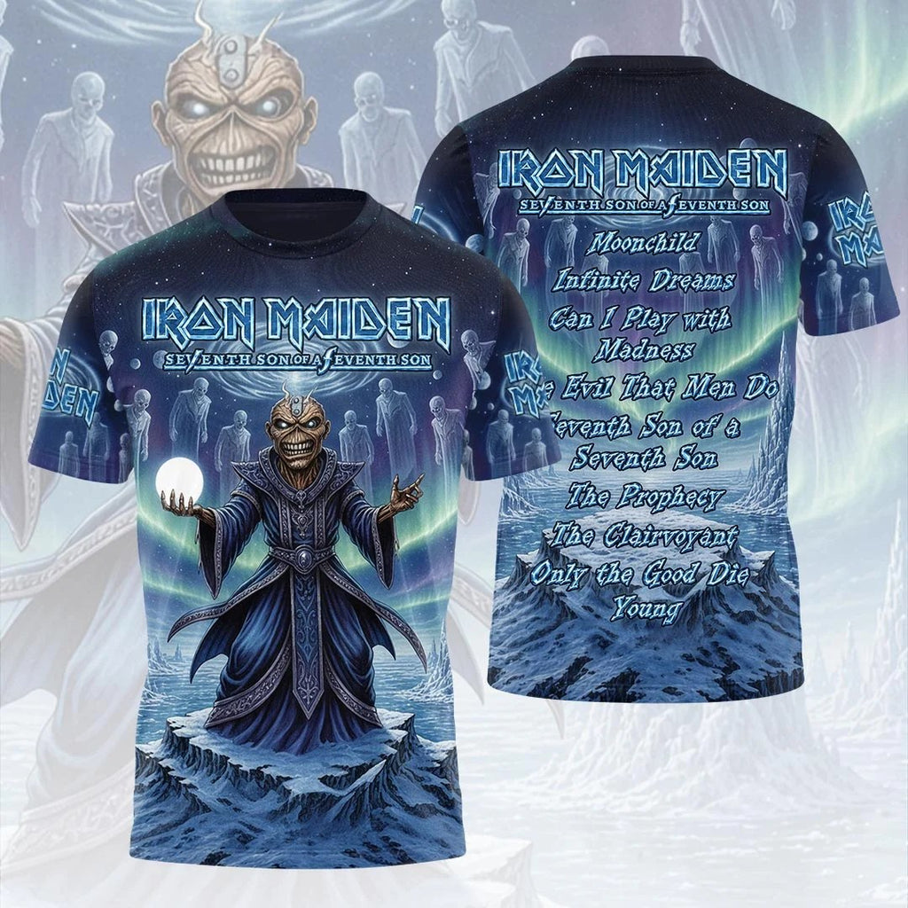 Iron Maiden 2026 World Tour 3D Apparel – HOATT21026