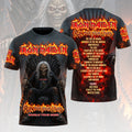 Iron Maiden 2026 World Tour 3D Apparel – HOATT17747