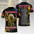 Iron Maiden 2026 World Tour 3D Apparel – HOATT18377