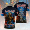 Iron Maiden 2026 World Tour 3D Apparel – HOATT18503