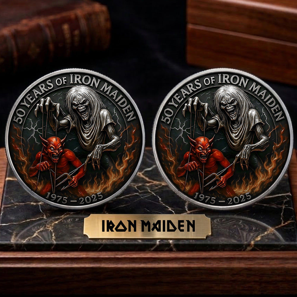 Iron Maiden 50th Anniversary Commemorative Coin – GNE5401