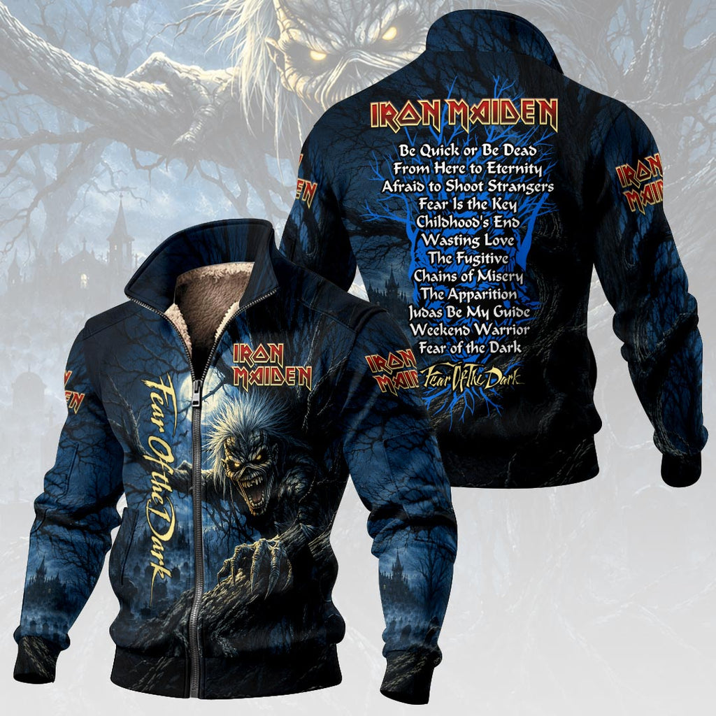 Iron Maiden Thick Knit Fleece Jacket – HOATT19198