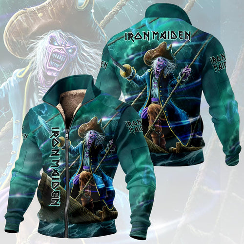 Iron Maiden Thick Knit Fleece Jacket – HOATT19200
