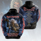 Iron Maiden 2026 World Tour 3D Apparel – HOATT18382