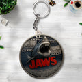 Jaws 50th Anniversary Custom Shape 2-Side Printed Keychain – TMTHU456
