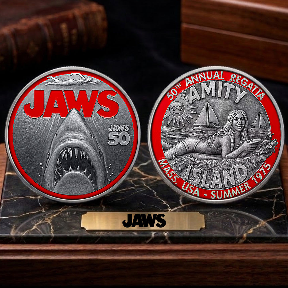 Jaws 50th Anniversary Commemorative Coin – GNE5430