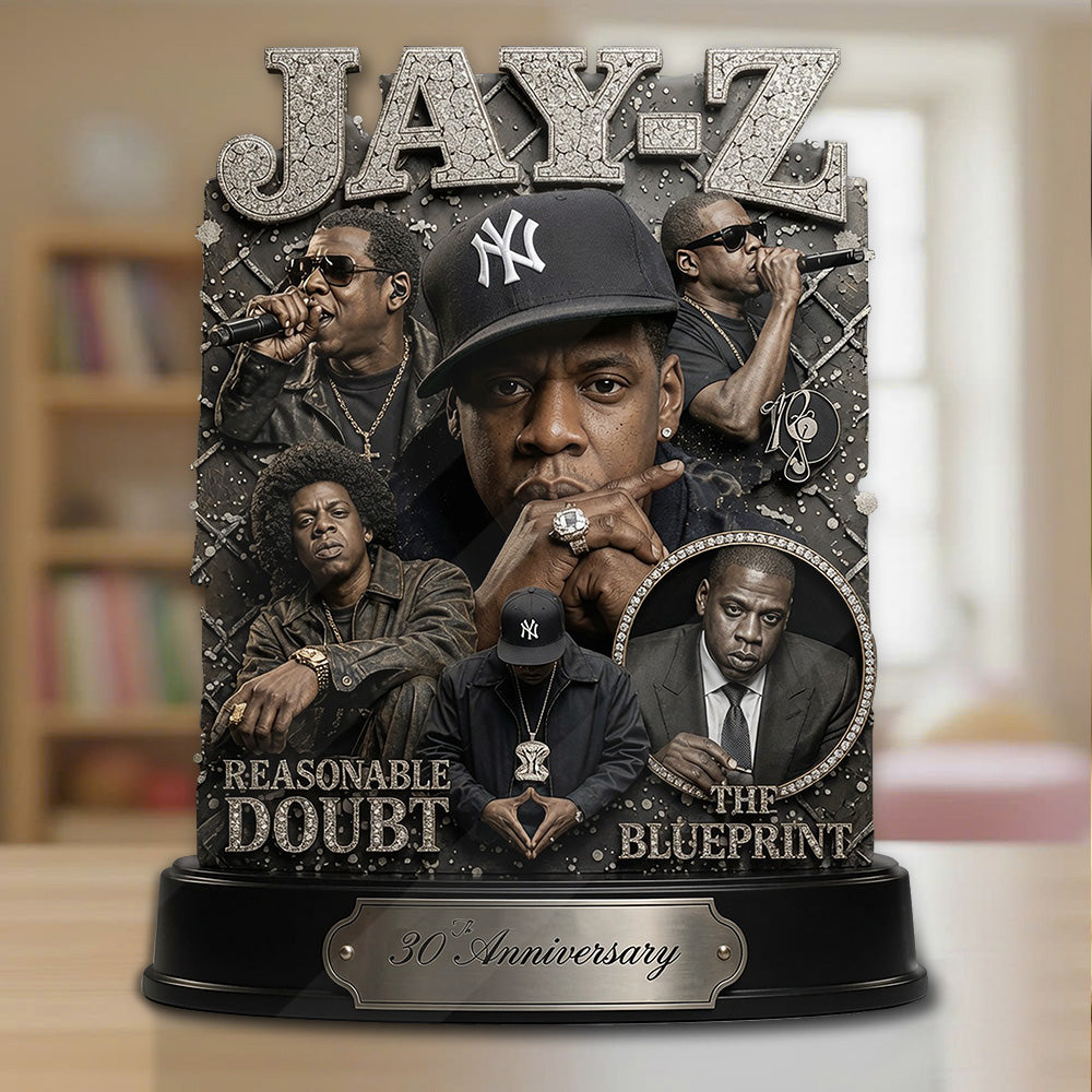 JAŸ-Z30 Anniversary Custom Shape Acrylic Plaque – GNE7610