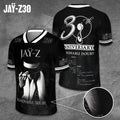 JAŸ-Z30 3D V-Neck Mesh Jersey – GNE7676