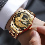 Jack Daniel's 160th Anniversary Alloy Luxury Quartz Watch – TANTN20696