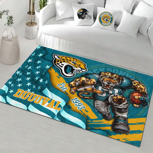 Jacksonville Jaguars Rectangular Rug – HOATT13164