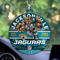Jacksonville Jaguars Custom shape 2-sided Acrylic Car Ornament – HOATT12910