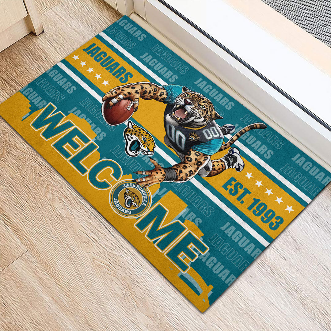 Jacksonville Jaguars Custom Doormat – HOATT12843