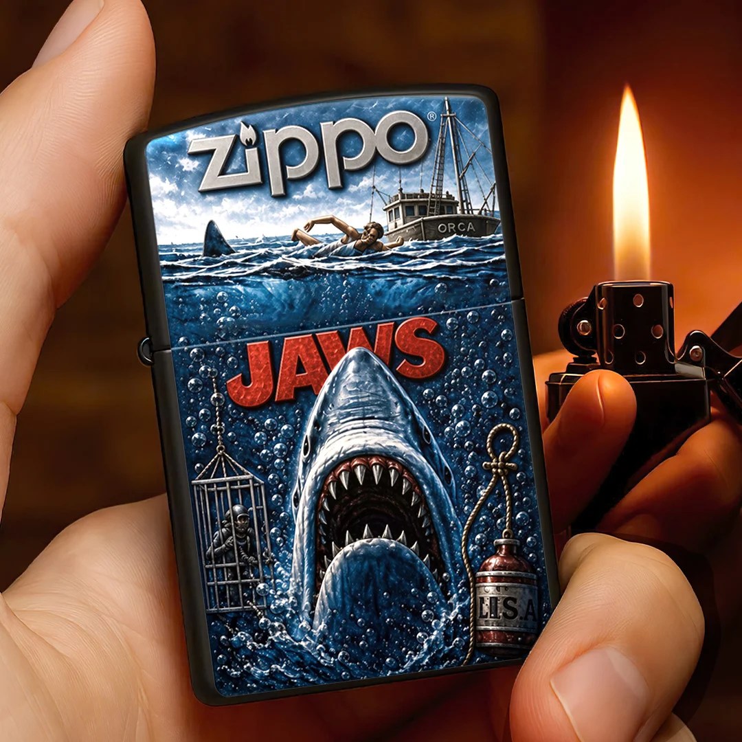 Jaws Zippo Lighter Case (No Insert) – TANTN24988