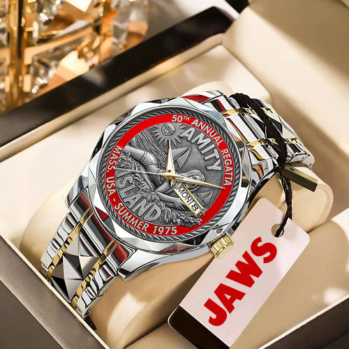 Jaws 50 Years Anniversary Alloy Luxury Quartz Watch – TANTN16991