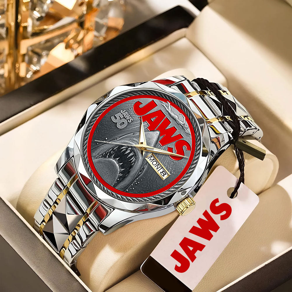 Jaws 50 Years Anniversary Alloy Luxury Quartz Watch – TANTN16993