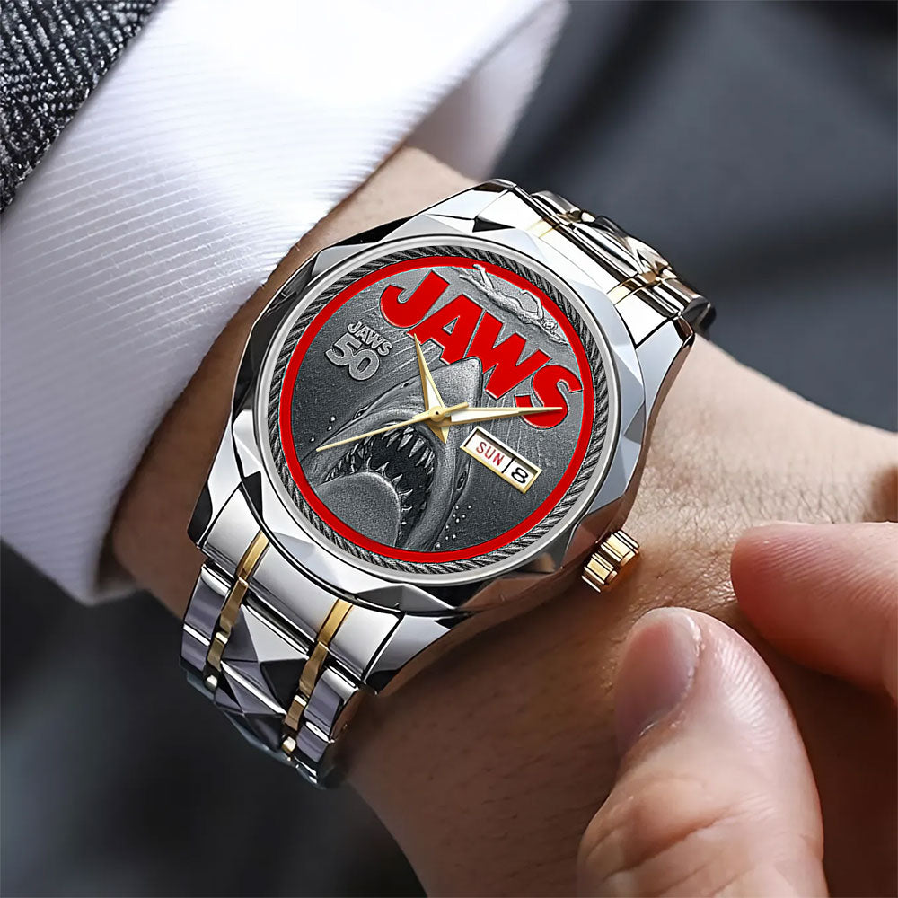 Jaws 50 Years Anniversary Alloy Luxury Quartz Watch – TANTN16993