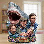 Jaws 50th Anniversary Custom Shape Acrylic Plaque – TMTHU7838