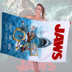 Jaws Rectangle Beach Towel – HOATT 11170