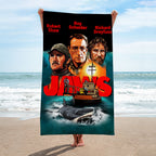 Jaws Rectangle Beach Towel – HOATT 11422