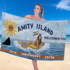 Jaws Rectangle Beach Towel – TANTN 12877
