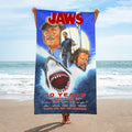 Jaws Rectangle Beach Towel – HOATT 10171