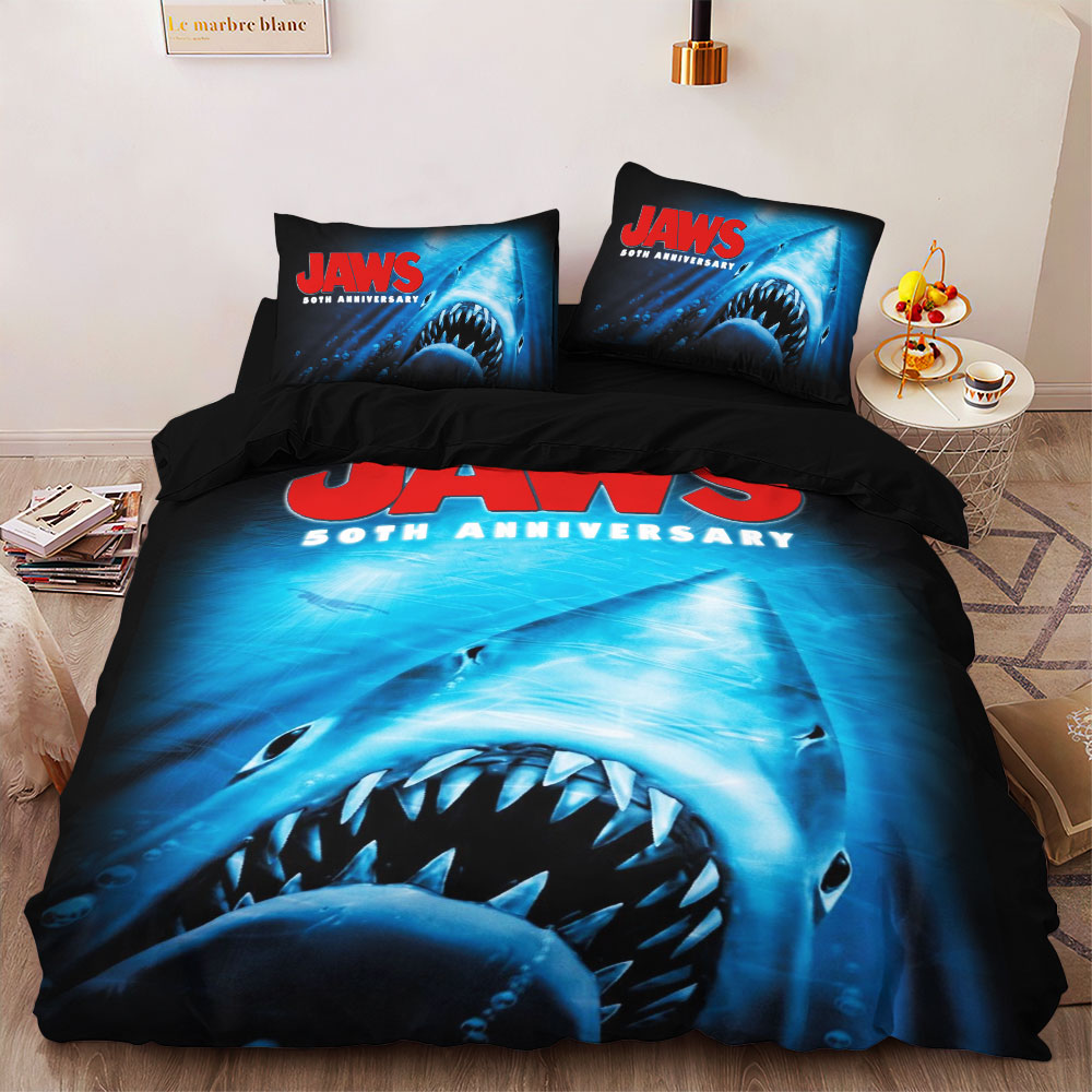 Jaws 3-Piece Duvet Bedding Set – MAITM 11117