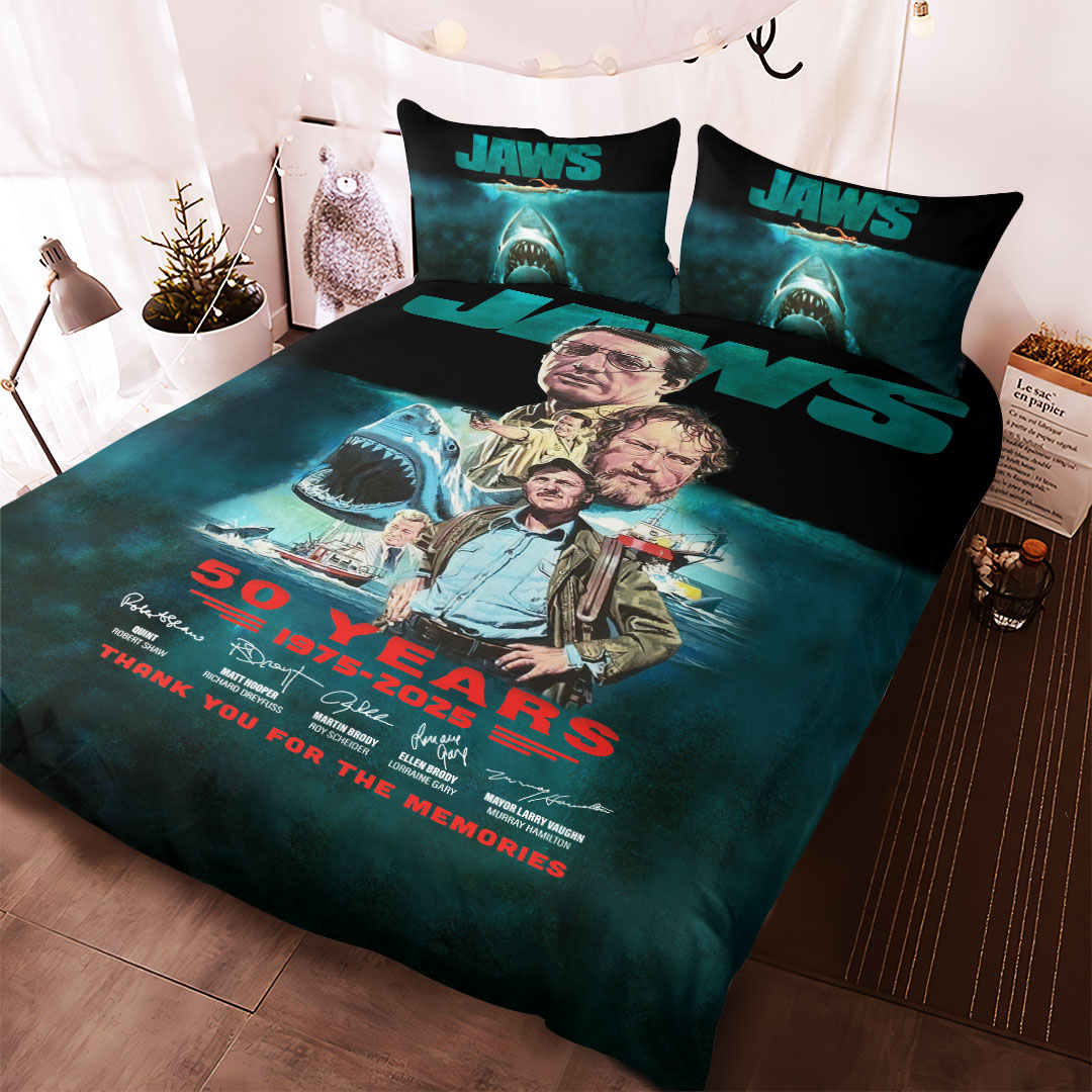 Jaws 3-Piece Duvet Bedding Set – HOATT 10664