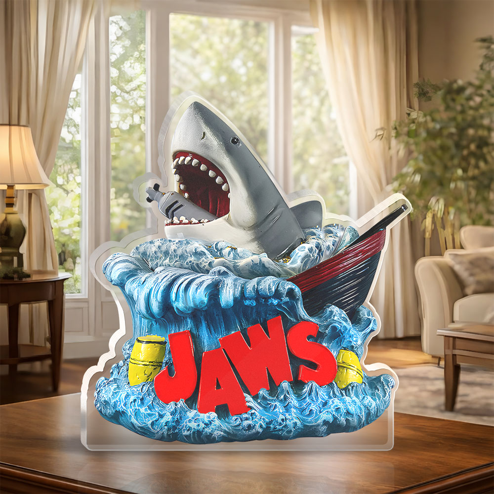 Jaws Custom Shape Acrylic Plaque – HOATT16798