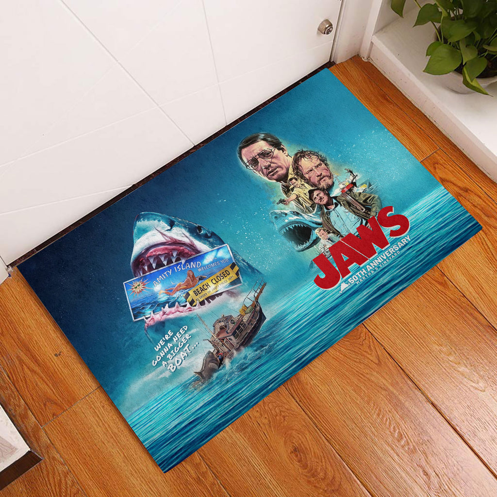 Jaws Custom Doormat – HOATT 10578