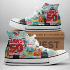 Jaws High Top Canvas Shoes – TANTN 12883