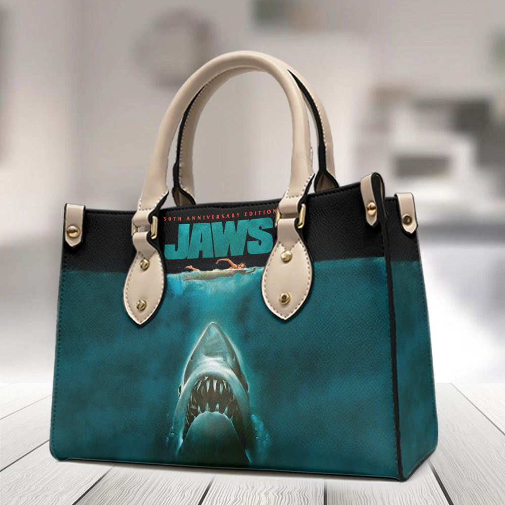 Jaws Leather HandBag – MAITM 11043