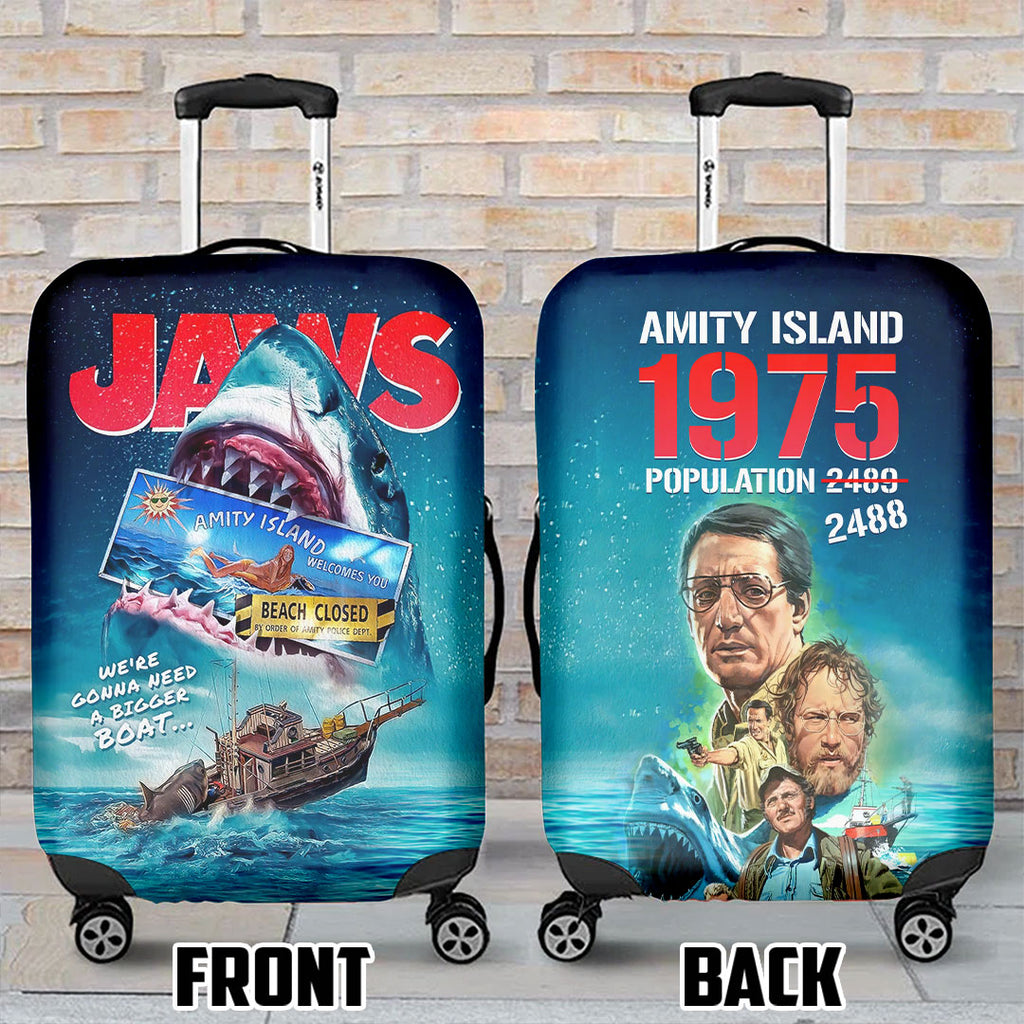 Jaws Luggage Cover – HOATT 11234