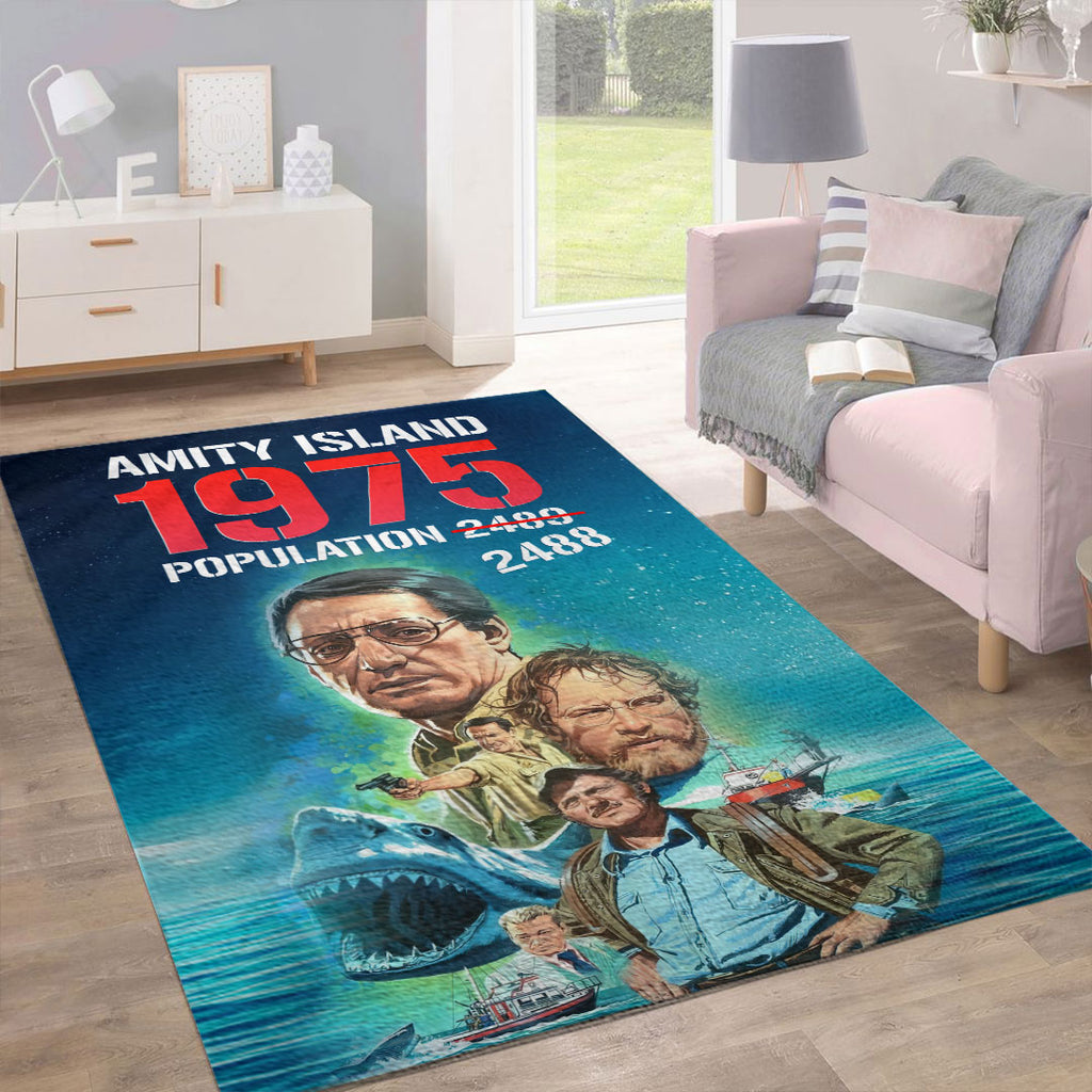 Jaws Rectangular Rug – HOATT 11534
