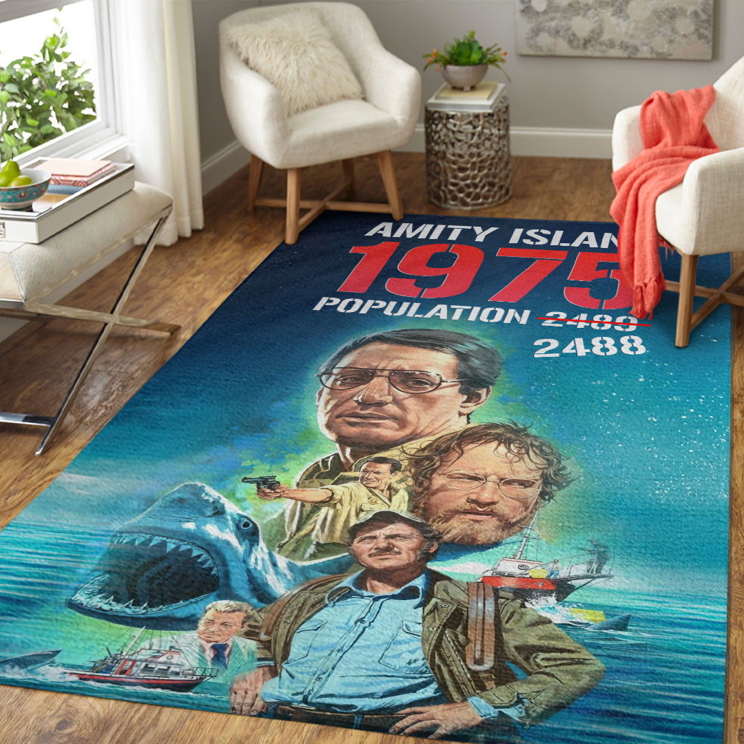 Jaws Rectangular Rug – HOATT 11534