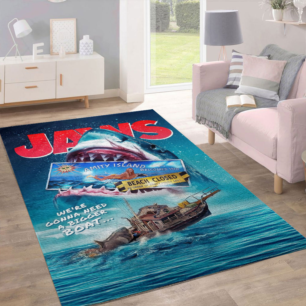 Jaws Rectangular Rug – HOATT 11535