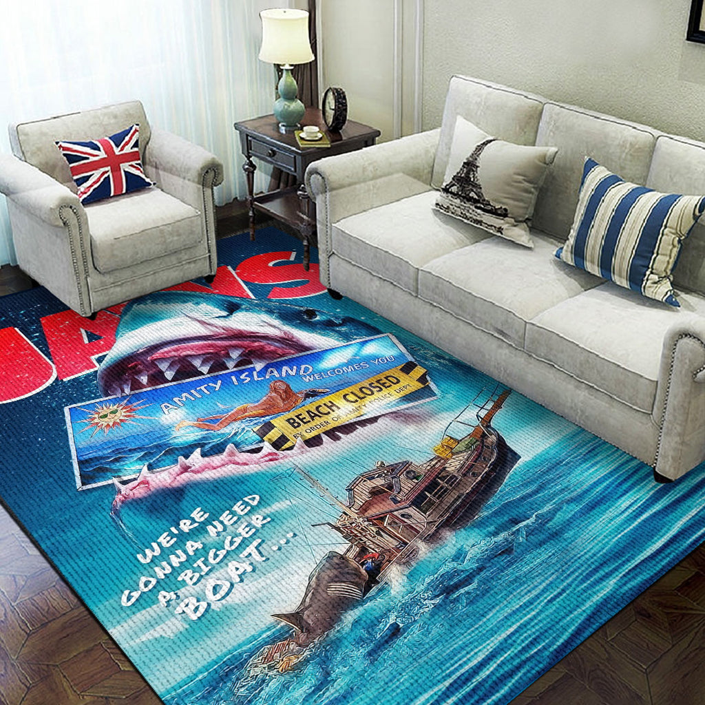 Jaws Rectangular Rug – HOATT 11535