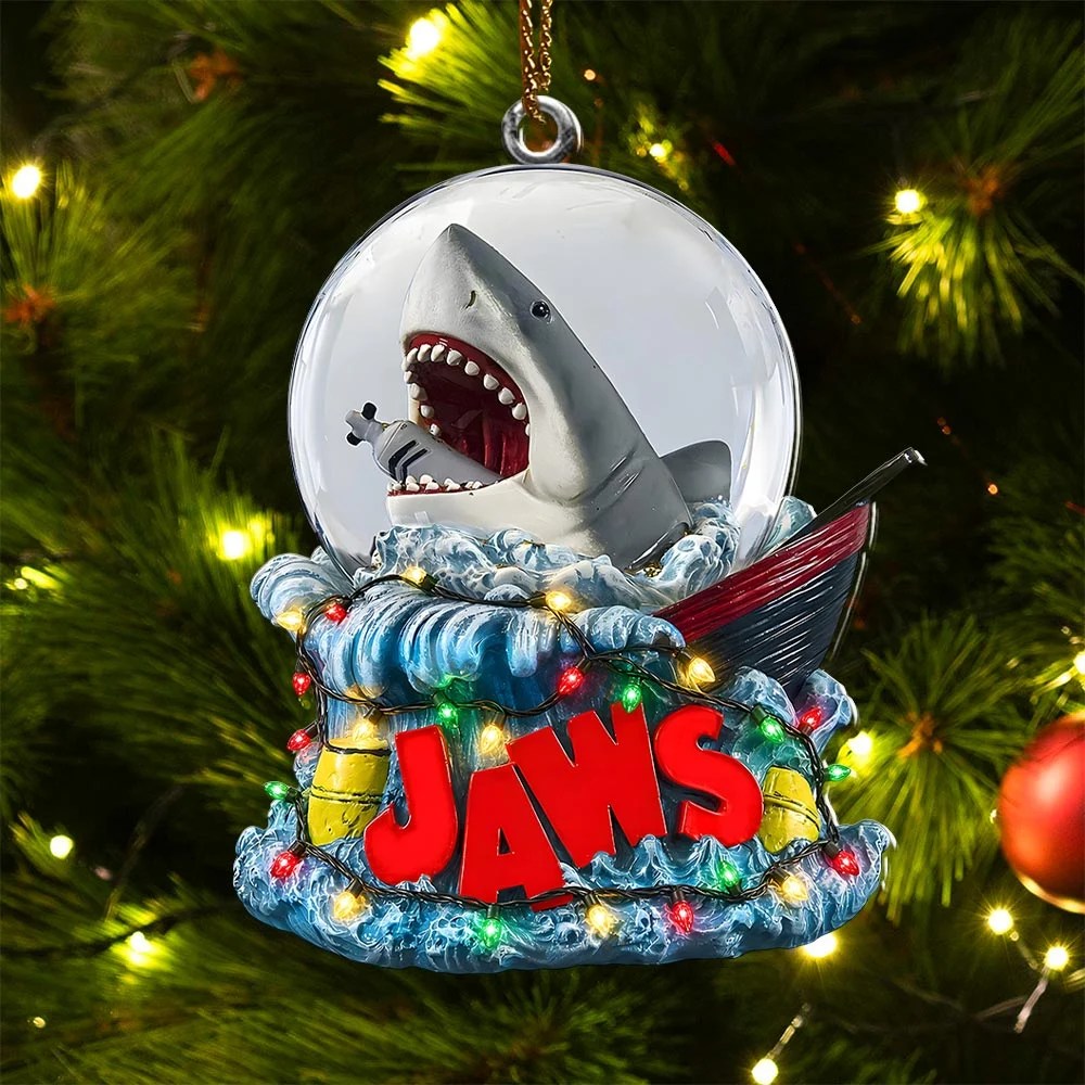 Jaws Custom Shape 2-side Printed Acrylic Ornament – HOAT21484