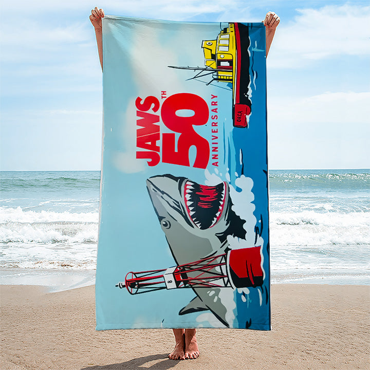 Jaws Rectangle Beach Towel – GNE 3681