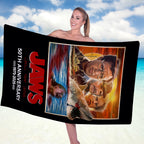 Jaws Rectangle Beach Towel – GNE4203