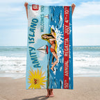 Jaws Rectangle Beach Towel – TANTN 12994