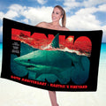 Jaws Rectangle Beach Towel – TANTN 14187