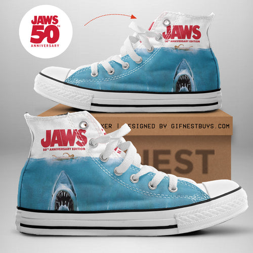 Jaws High Top Canvas Shoes – TANTN 12522