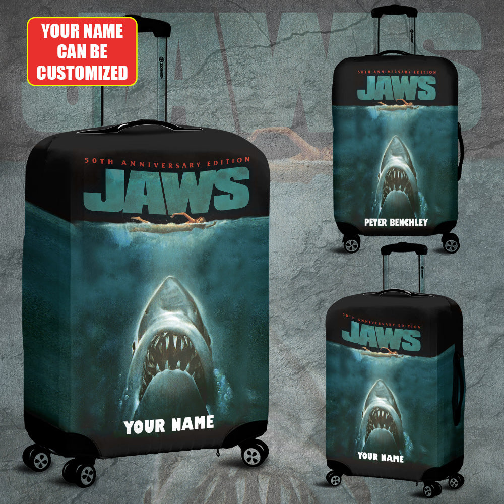 Personalized Jaws Luggage Cover – TANTN 12286