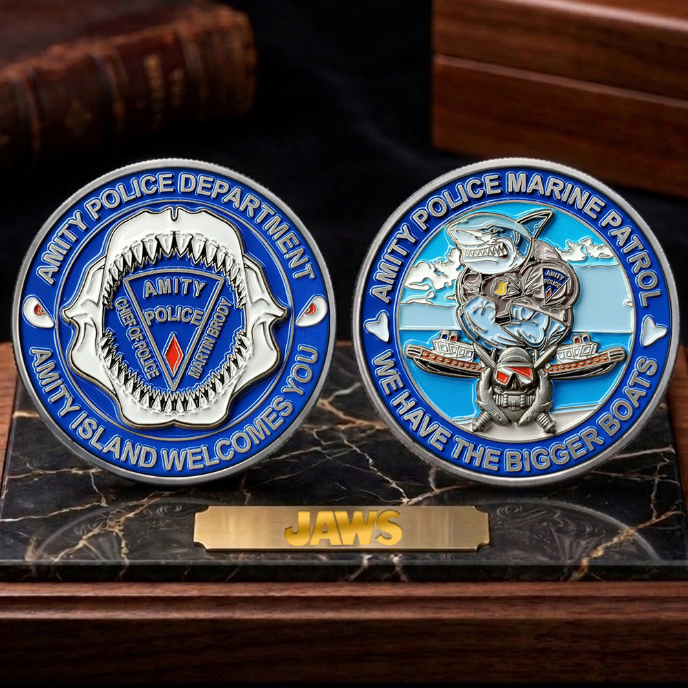 Jaws 50th Anniversary Commemorative Coin – TANTN21729