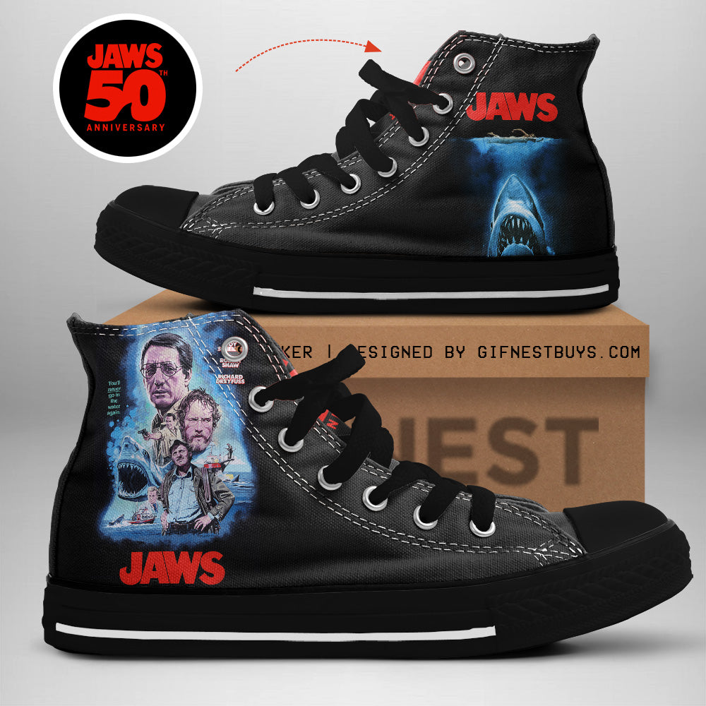 Jaws High Top Canvas Shoes – GNE 3450