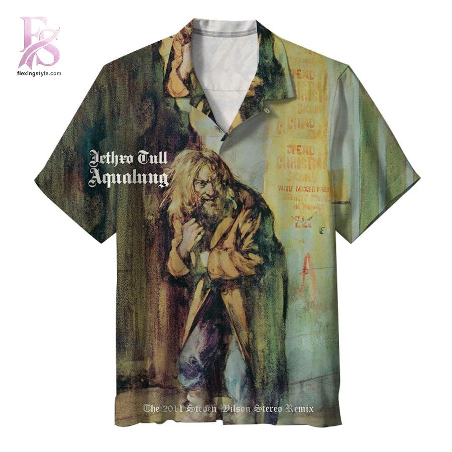 Jethro Tull Aqualung Album Hawaiian Shirt