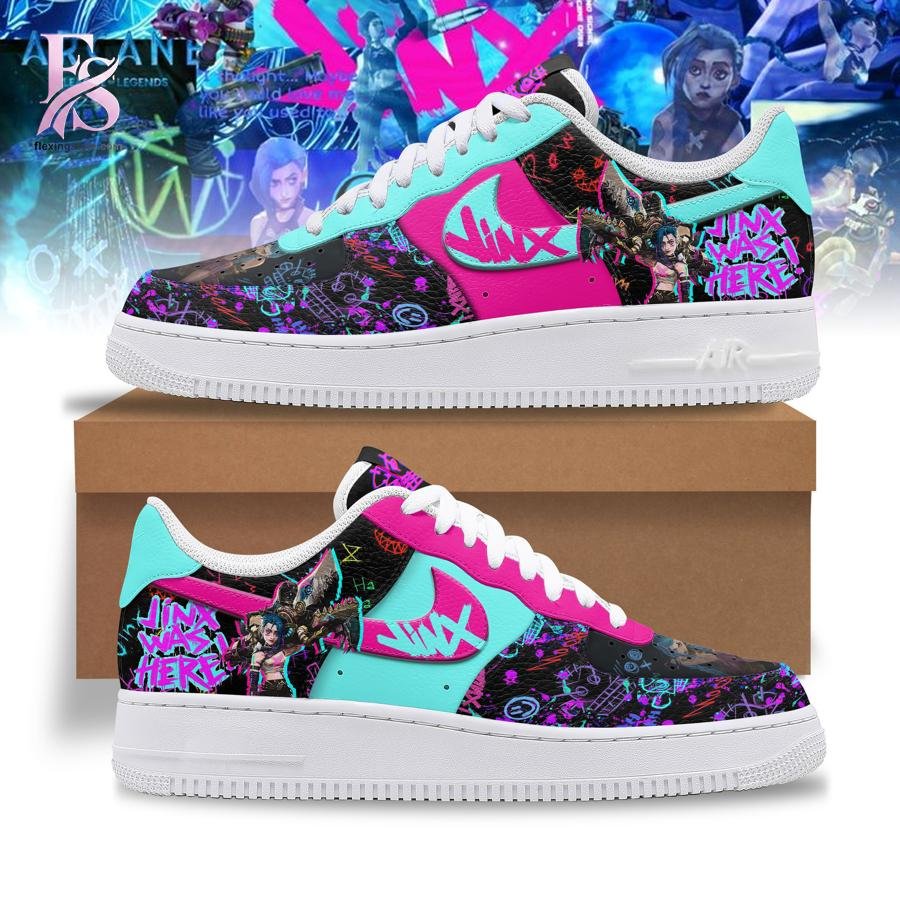 Jinx Was Here Air Force Shoes