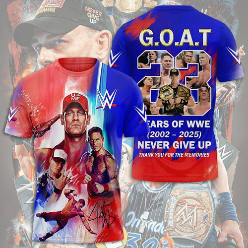 John Cena 3D Apparel – TMTHU2776