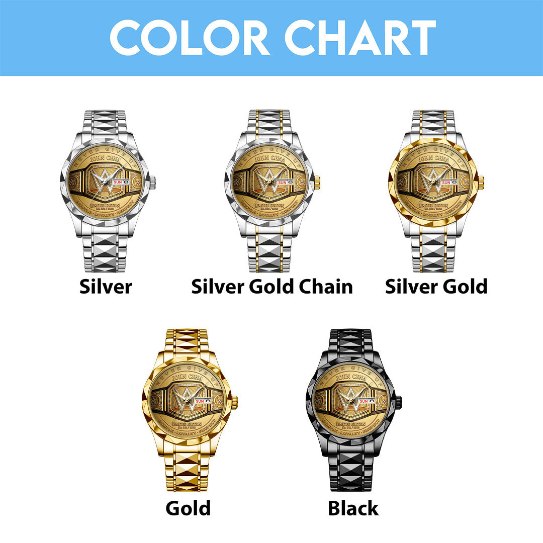 John Cena Alloy Luxury Quartz Watch – TMTHU2690